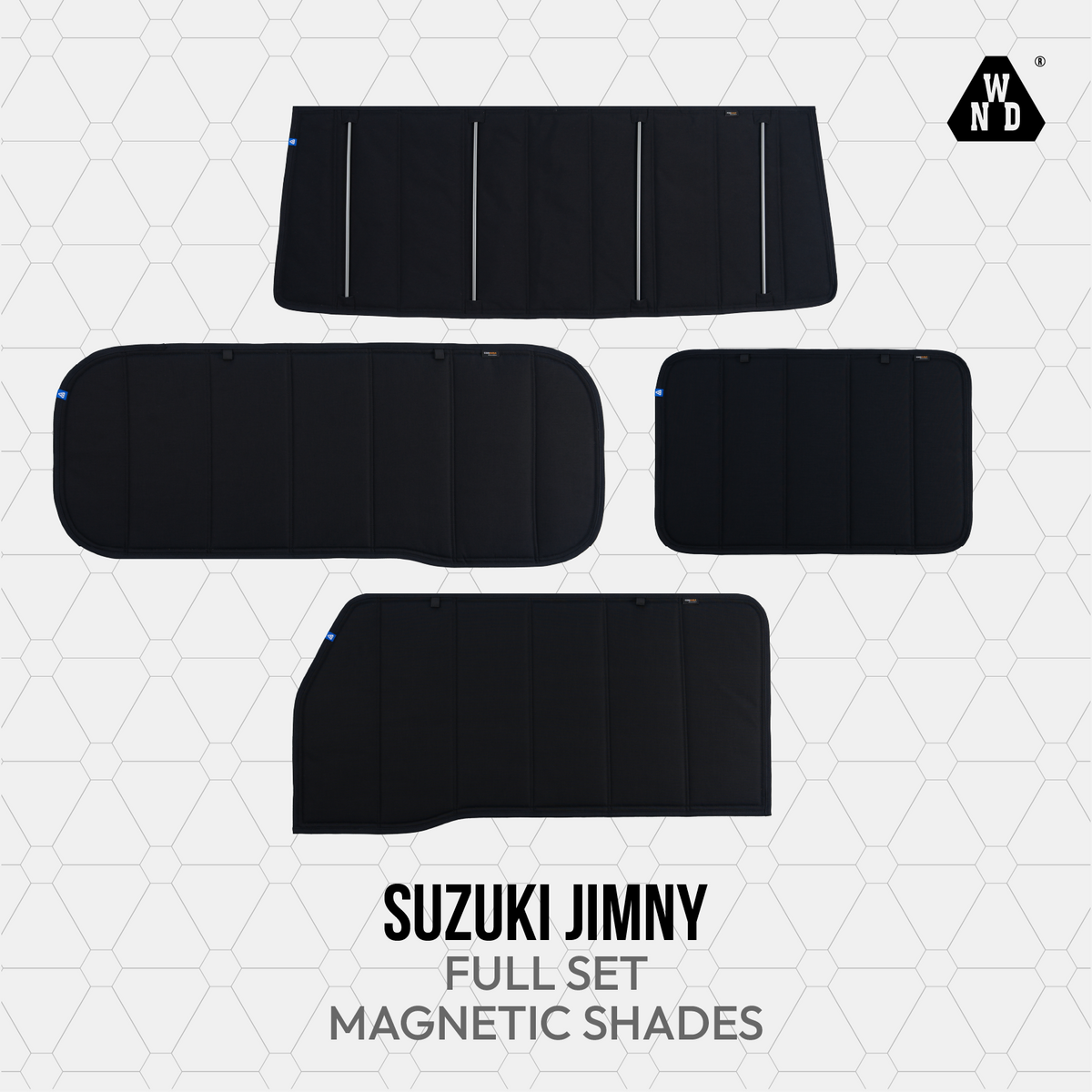 Suzuki Jimny Magnetic Window Shades