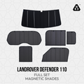 Land Rover Defender 110 Magnetic Window Shades