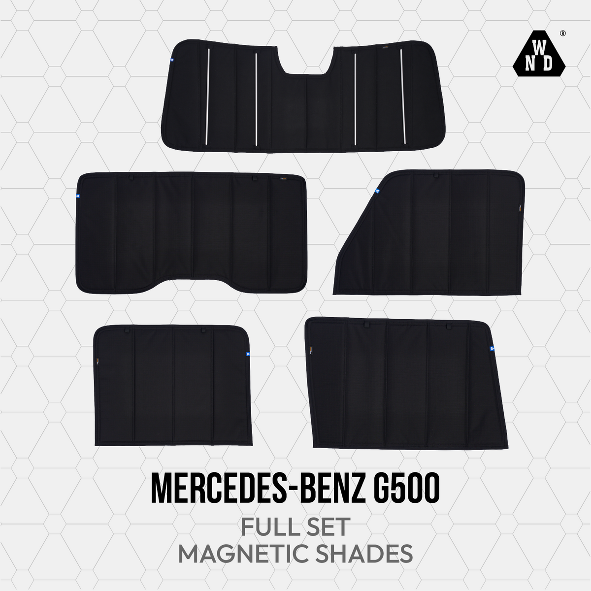 Mercedes-Benz G-Class Magnetic Window Shades