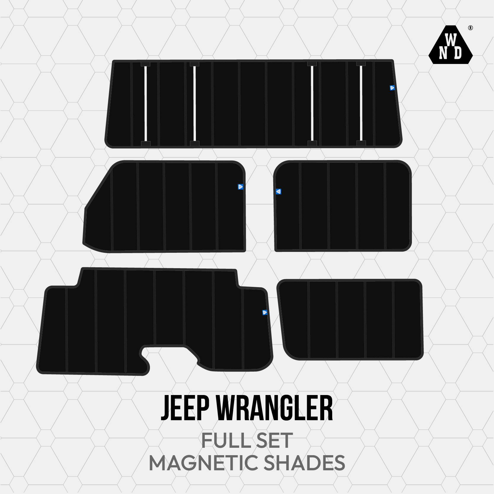 Jeep Wrangler Window Shades